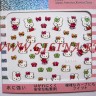 Наклейки для ногтей Hello Kitty XF312 - Nail-stickers-1611121800.jpg