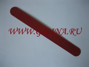 Однослойная пилка для ногтей RED Однослойная пилка для наращивания ногтей RED