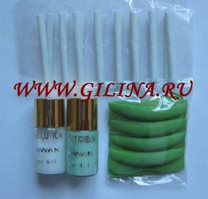 Набор для завивки ресниц TAIWAN Толщина валиков 3 - 3,5 мм