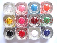 Набор цветных гелей для наращивания ногтей GN-11