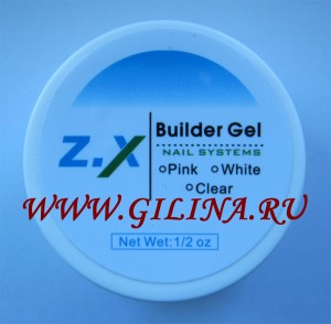 Гель прозрачный Z.X Builder Gel Гель конструирующий прозрачный Z.X Builder Gel Гель для наращивания ногтей, повышенной вязкости. Идеален для наращивания ногтей на формах. Гель не растекается, держит форму. Идеально подходит как начинающим мастерам, так и профессионалам по наращиванию ногтей. Цвет: Прозрачный (Clear) Вес: 14 гр. (1/2 oz) Производство: США (USA)