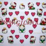Наклейки для ногтей Hello Kitty XF332 - Nail-stickers-17111233yc.jpg