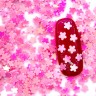 Блестки Pink Flowers Gilina Nail - 