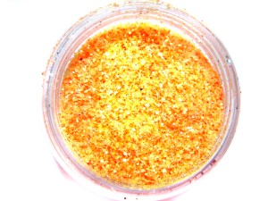 Блестки F017-1 Красивые мельчайшие голографические блестки. Нежно желто-персикового цвета.