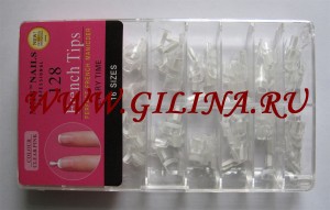 French Tips 16 sizes French Tips 16 sizes 16 размеров, 128 штук, каждого размера по 8 штук.