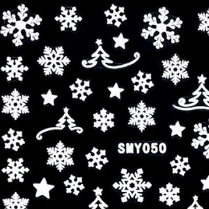 Наклейки Снежинки SMY050 
