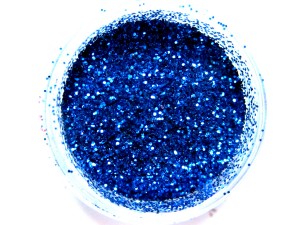 Блестки F017-8 Мельчайшие блестки ярко-синего цвета. 