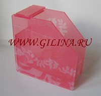 Подставка под формы розовая