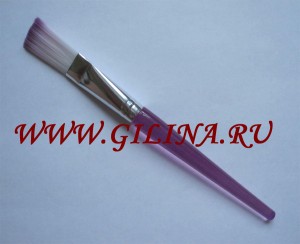 Кисть - сметка Purple Кисть сметка PurpleИспользуется при наращивании ногтей для смахивания материалов опила акрила и геля