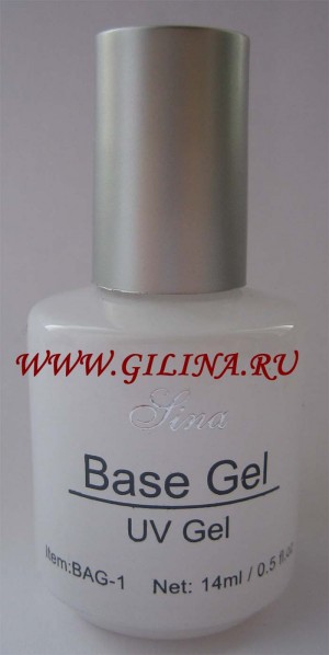 Base Gel Lina Base Gel Lina 14 мл. Данный гель способствует сцеплению натурального ногтя с гелем. Предотвращает отслаивание гелевых ногтей. 