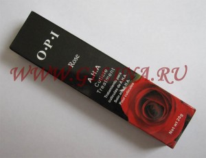 Крем для ногтей OPI Rose Крем для ухода за ногтями и кутикулой OPI Rose с ароматом розыОбъем: 20 гр.
