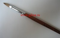 Кисть для акрила с деревянной ручкой (соболь)